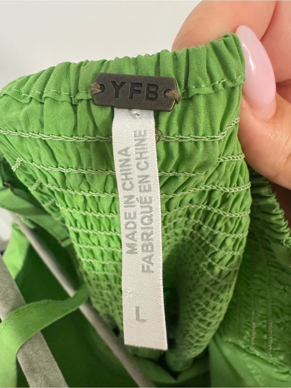 Young Fabulous & Broke “YFB” Lime Green Maxi Sundress - Picture 5 of 9